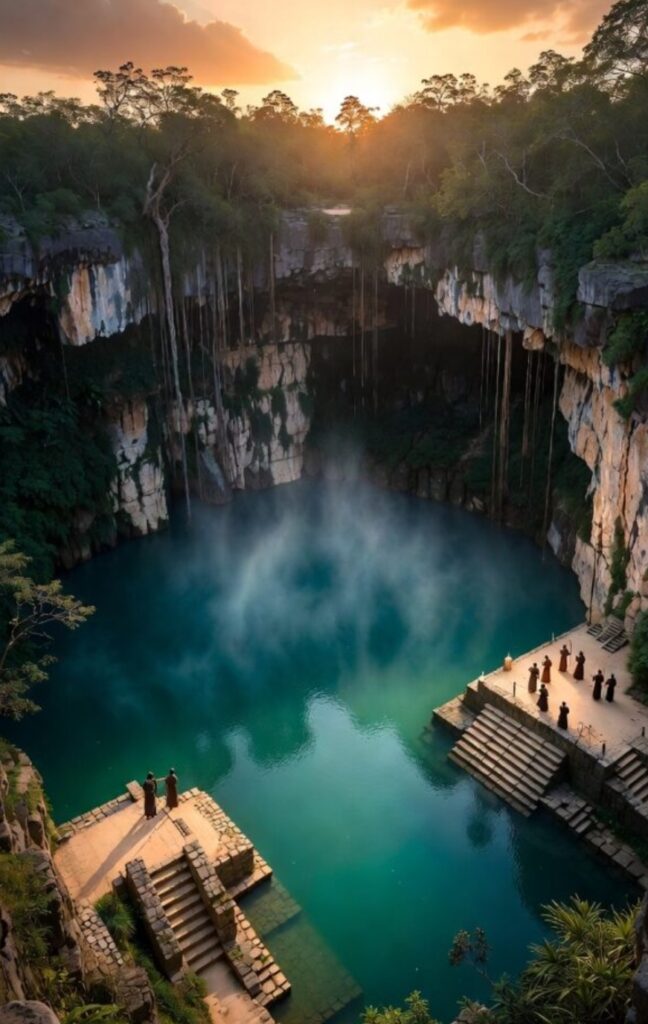 Rituales en El Cenote